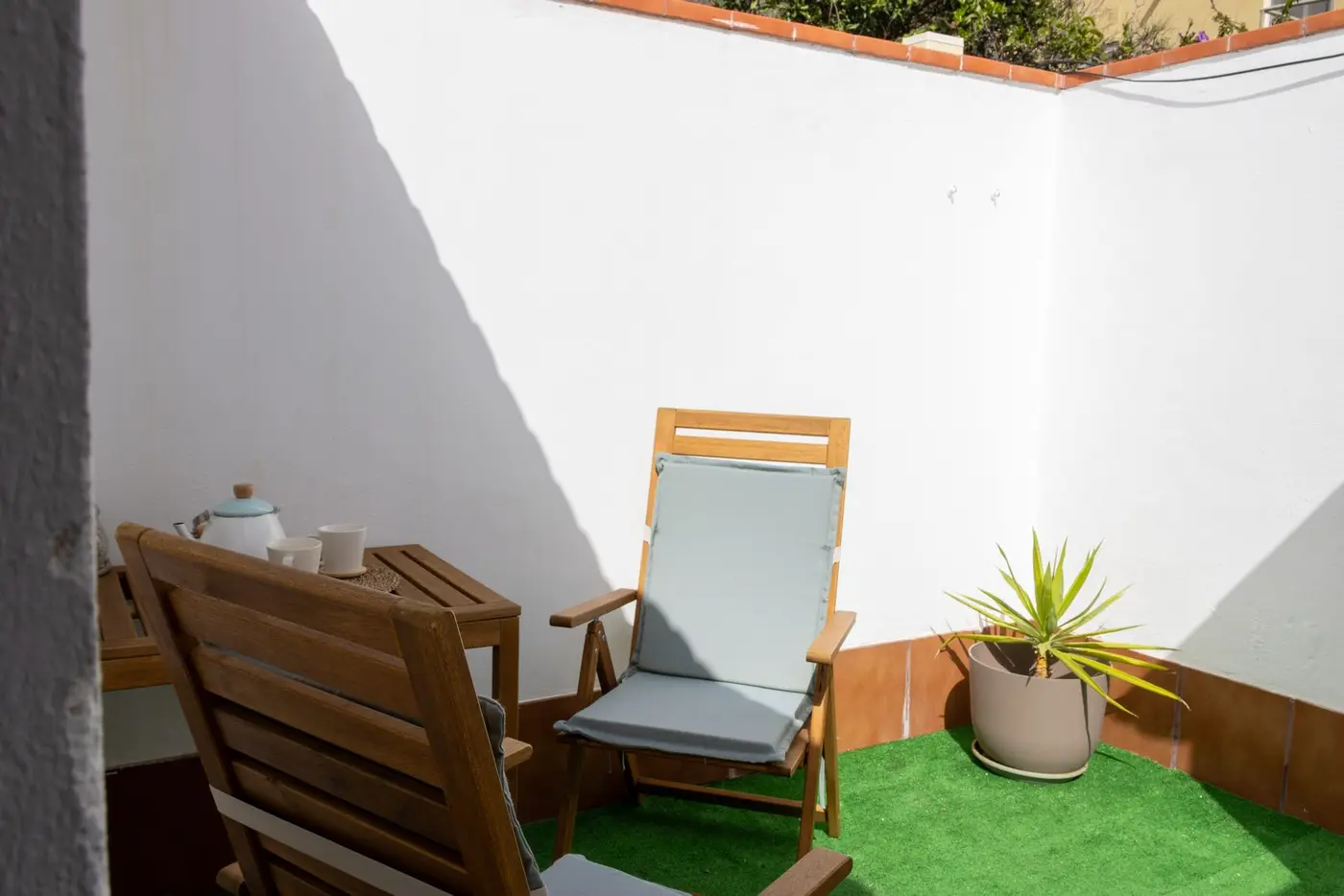 Terraza de Casa Mimo en Valle Gran Rey